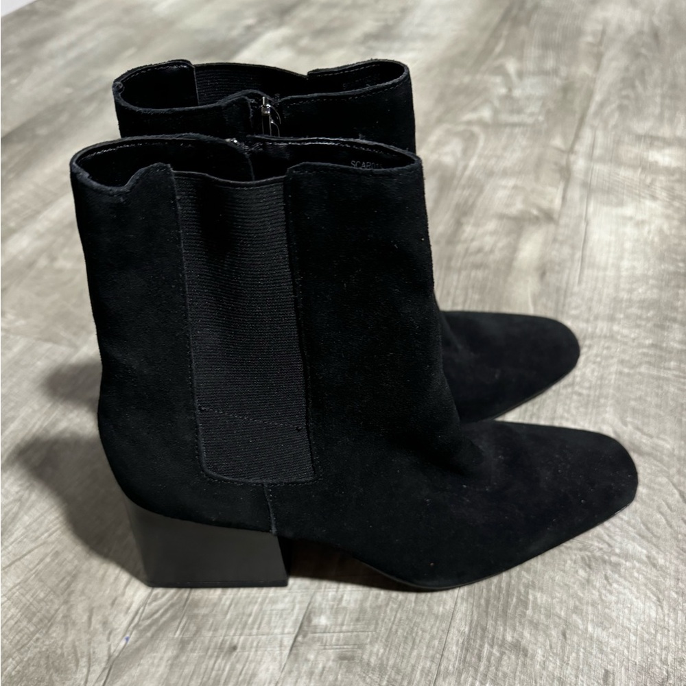 Blondo Scarlette waterproof suede boots size 8
